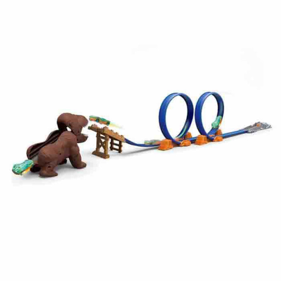 Orangutan scene ejection rail alloy car
